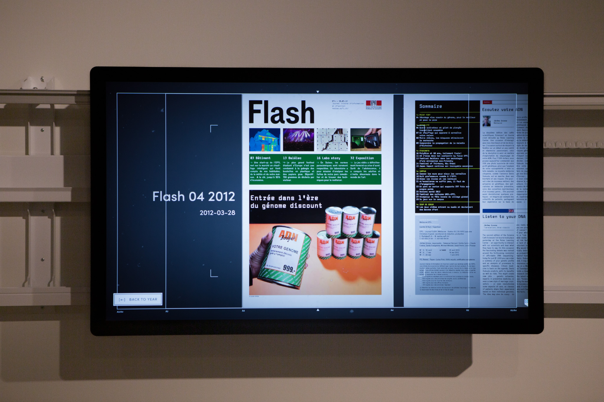 EPFL50 | Magazine Experience