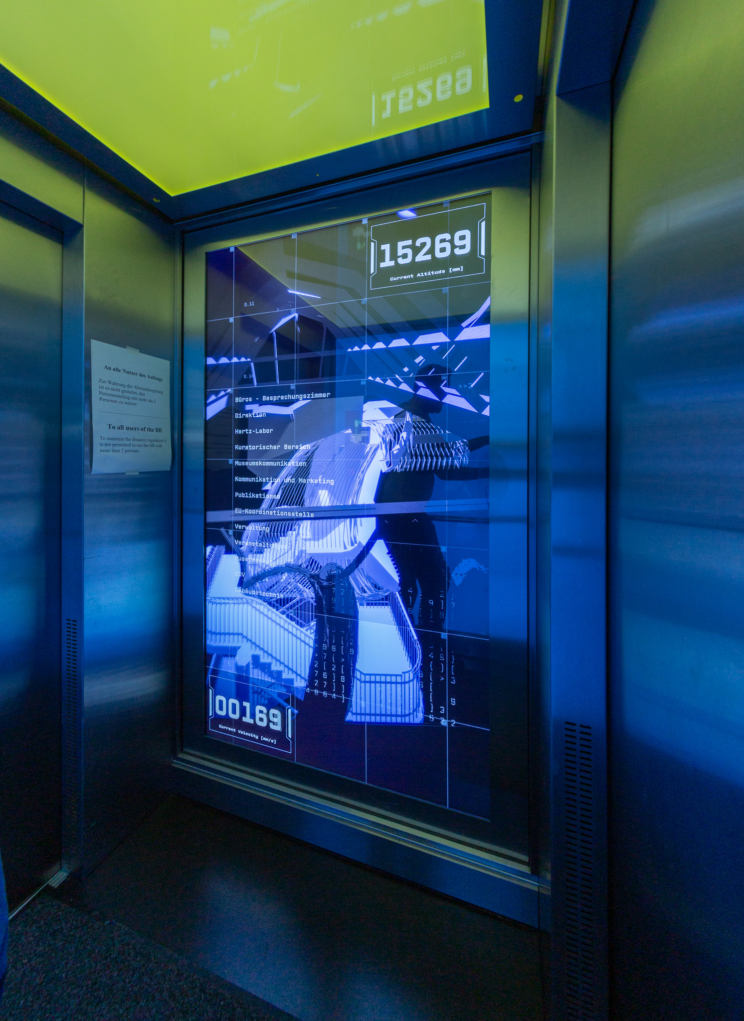 Elevator@ZKM — © N. Völzow