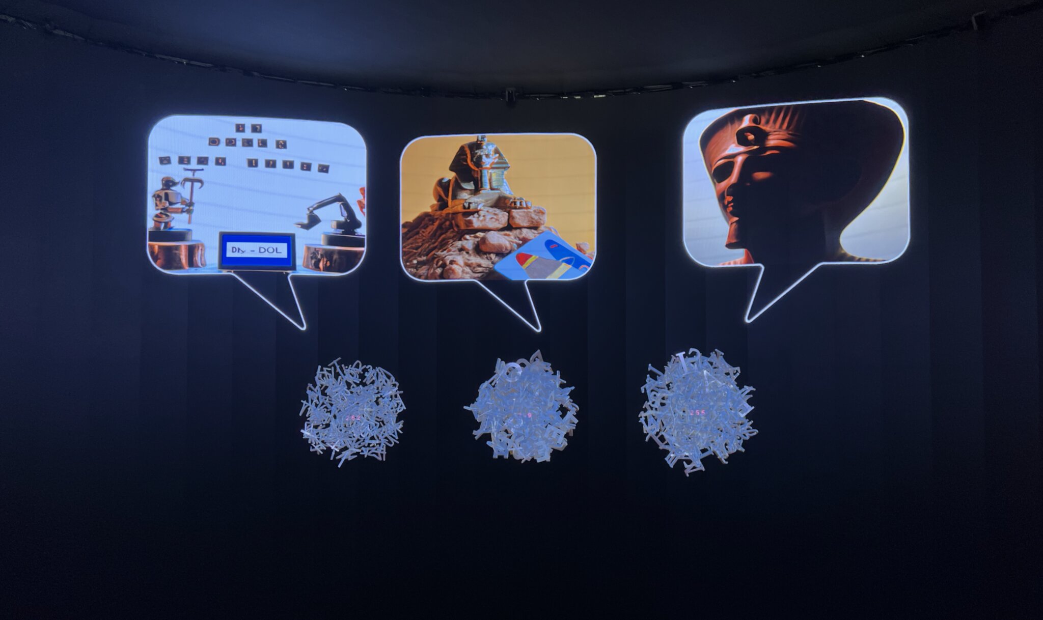 Test in 360°-Panoramascreen — © N. Völzow