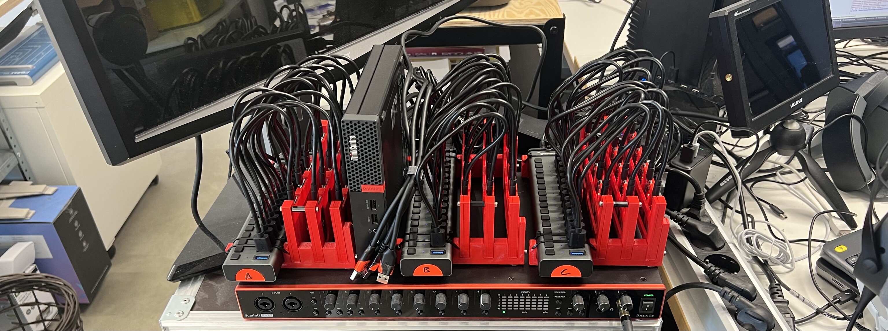 ESP32-Cluster – Testsystem für AR/VR — © N. Völzow